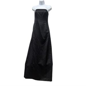 Ann Taylor Black Strapless Gown, Size 2